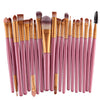 MAANGE 12pcs Pink Gold makeup brushes set